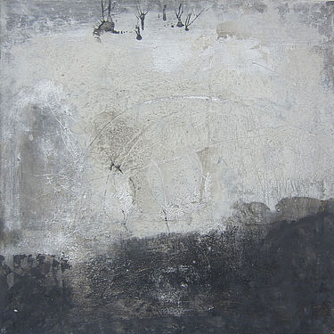 Leinwand 08: "Klare Entscheidung" 70 x 70 cm